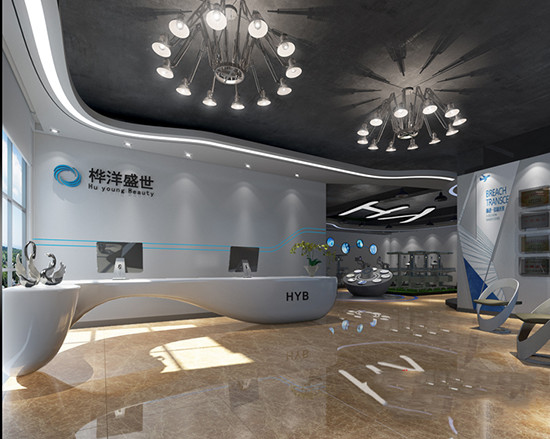 桦洋科技公司办公室装修案例