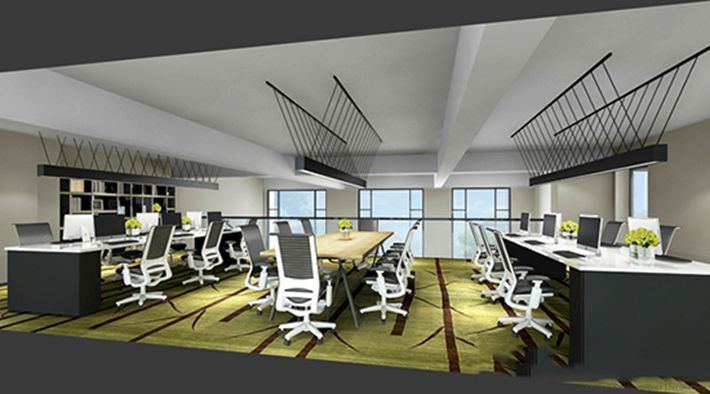 贸易办公室装修案例