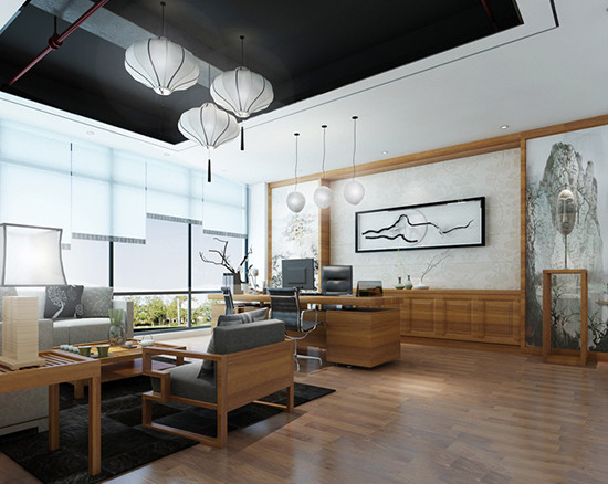 桦洋科技公司办公室装修案例