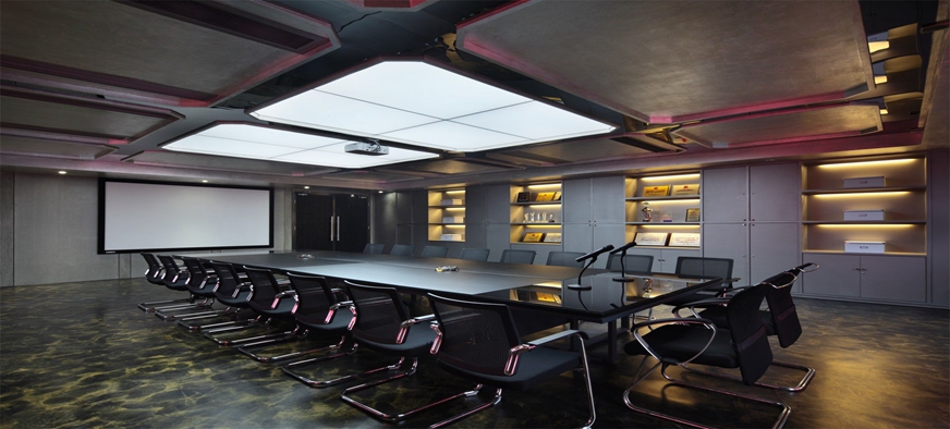 工程技术办公室装修设计案例