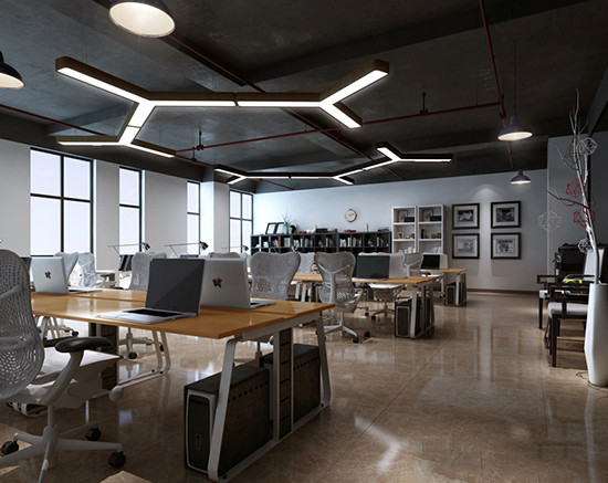 桦洋科技公司办公室装修案例