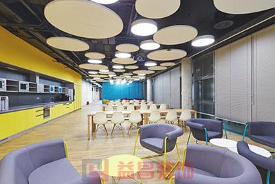 互联网办公室装修图