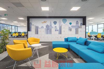 互联网办公室装修图