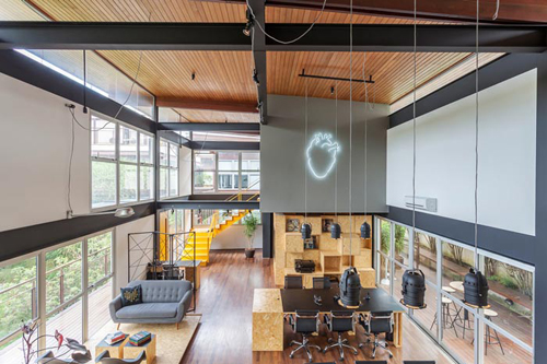 loft风格办公室装修效果图1 loft风格办公室装修效果图1