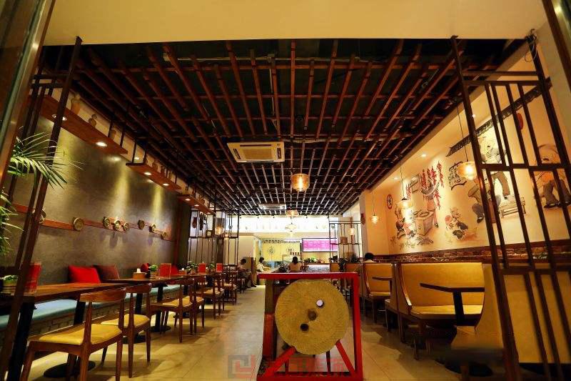 陕北风格的餐饮店