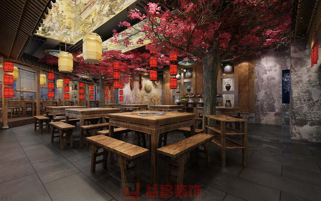 南昌火锅店装修之内饰和颜色 南昌火锅店装修之内饰和颜色